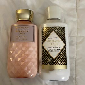 2 New Bath & Body Champagne Toast